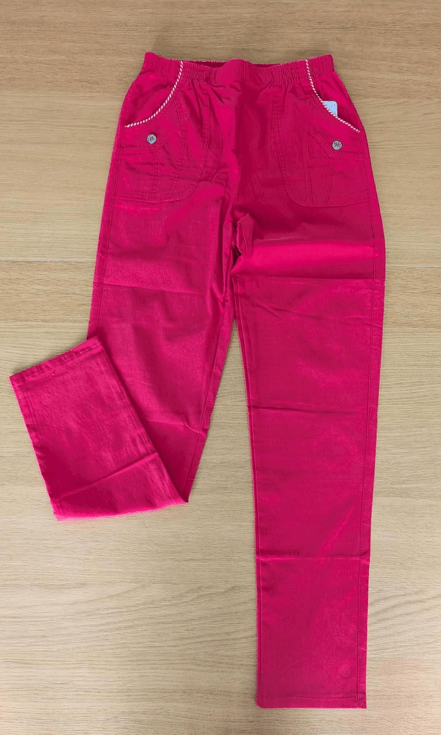 Pantalon nino rouge Taille 52