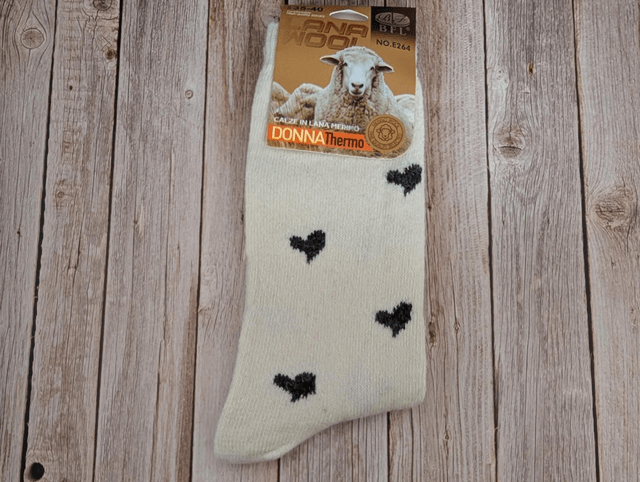 Chaussette coeur 