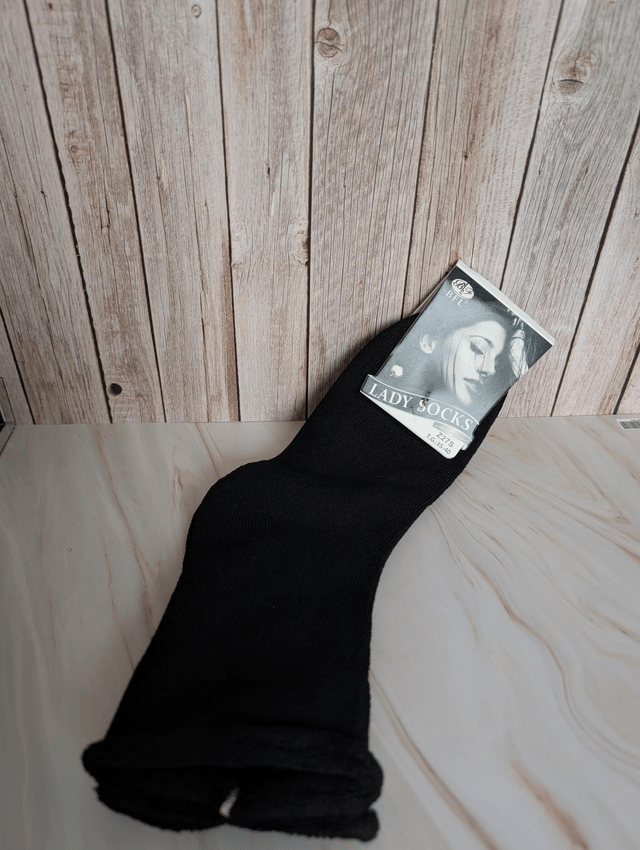 Chaussette double noir TU 35/40