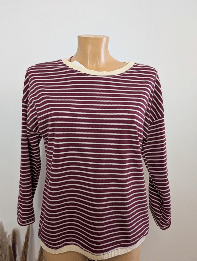 Top Diane bordeaux TU36/42