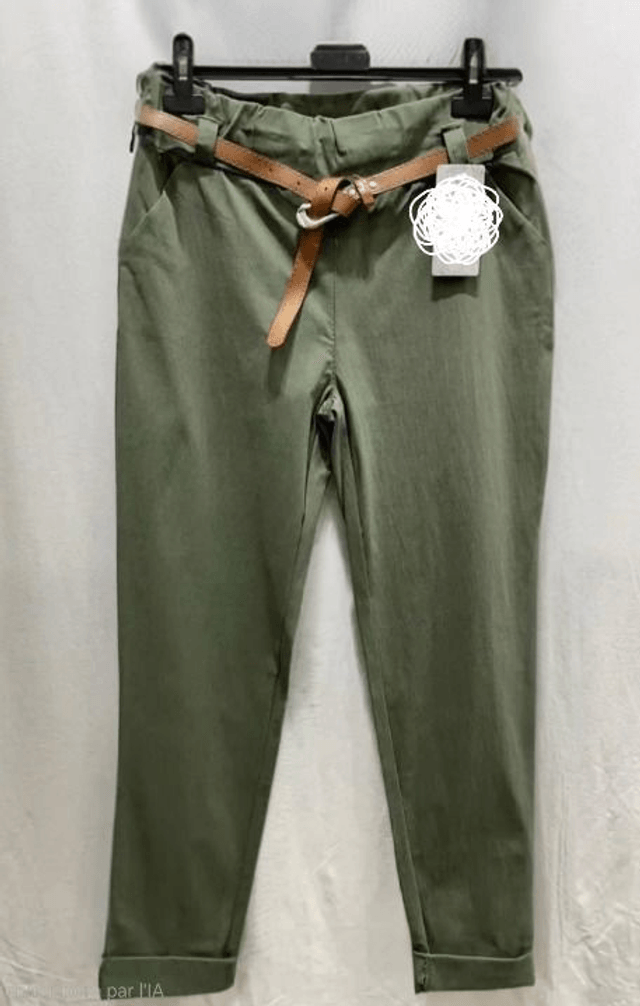 Pantalon Ruby kaki 