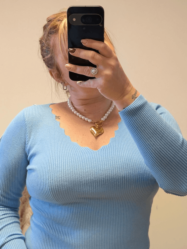 Top Enya bleu TU 34/40