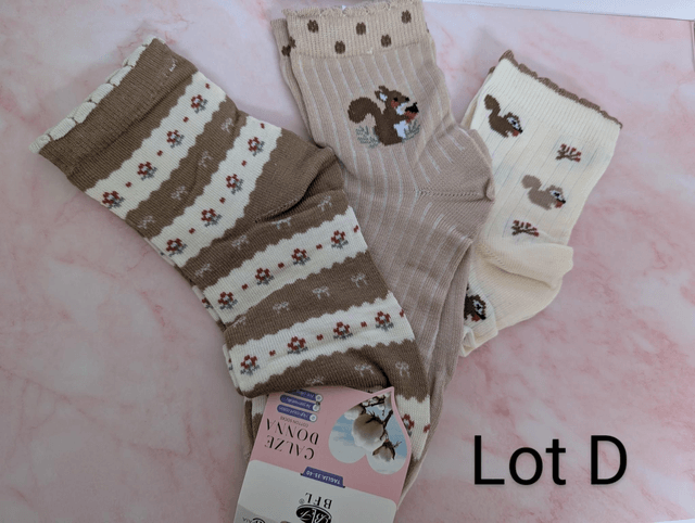 Lot de 3 chaussettes TU 35/40