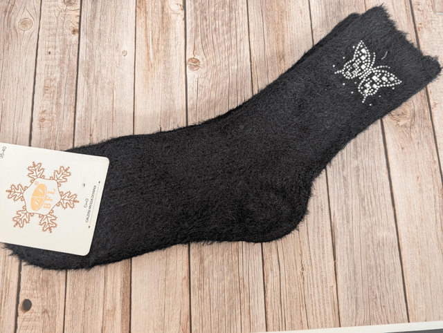 Chaussette papillon