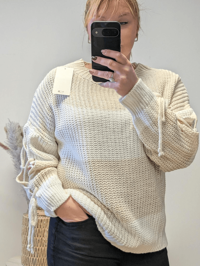 Pull Emma beige TU 36/42