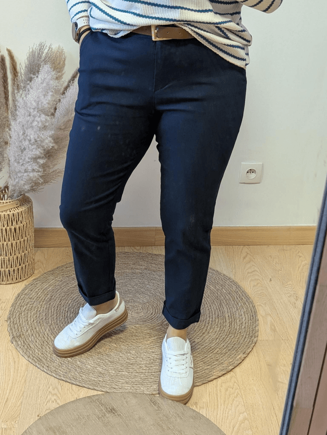 Pantalon Axel marine du S au XXL