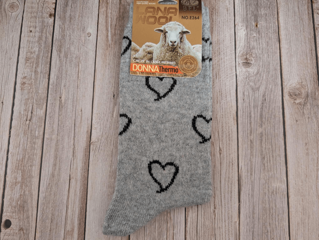 Chaussette coeur 