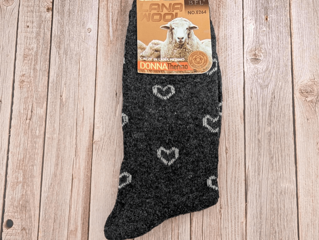 Chaussette coeur 