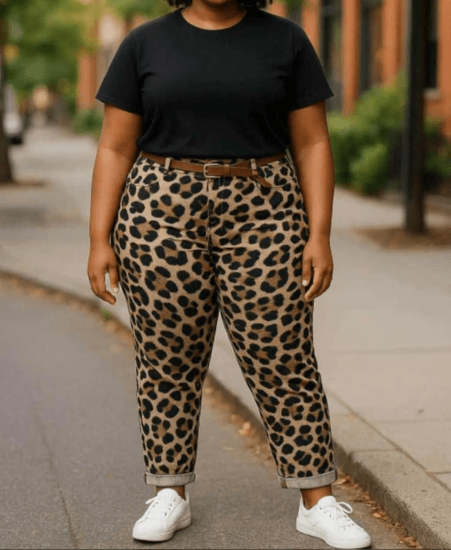 Pantalon Léopard