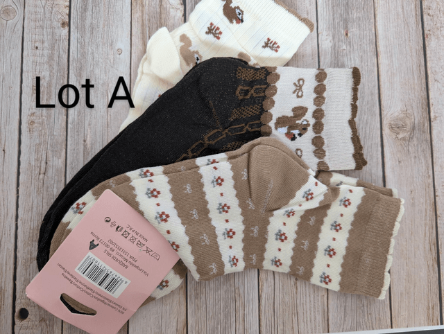 Lot de 3 chaussettes TU 35/40