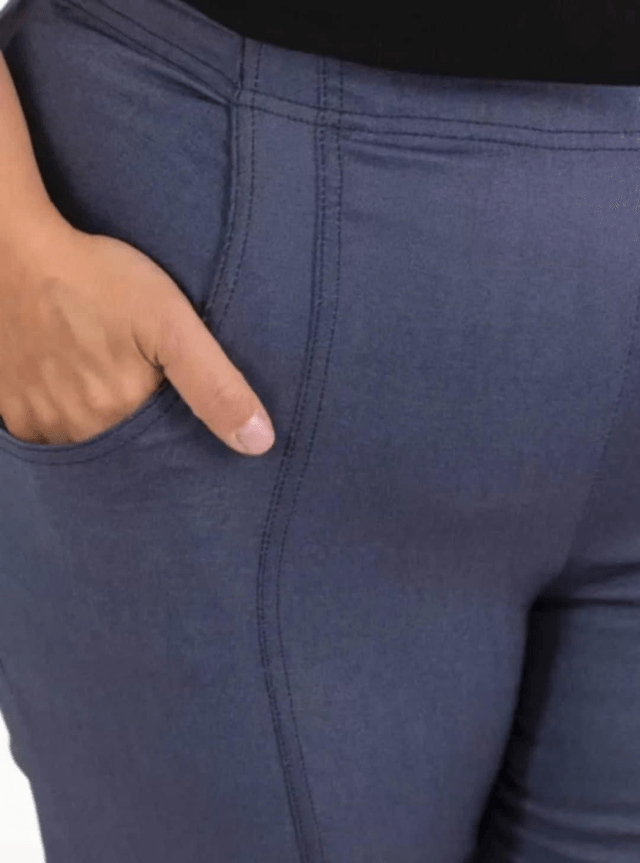 Pantalon Gabin belle taille moutarde 