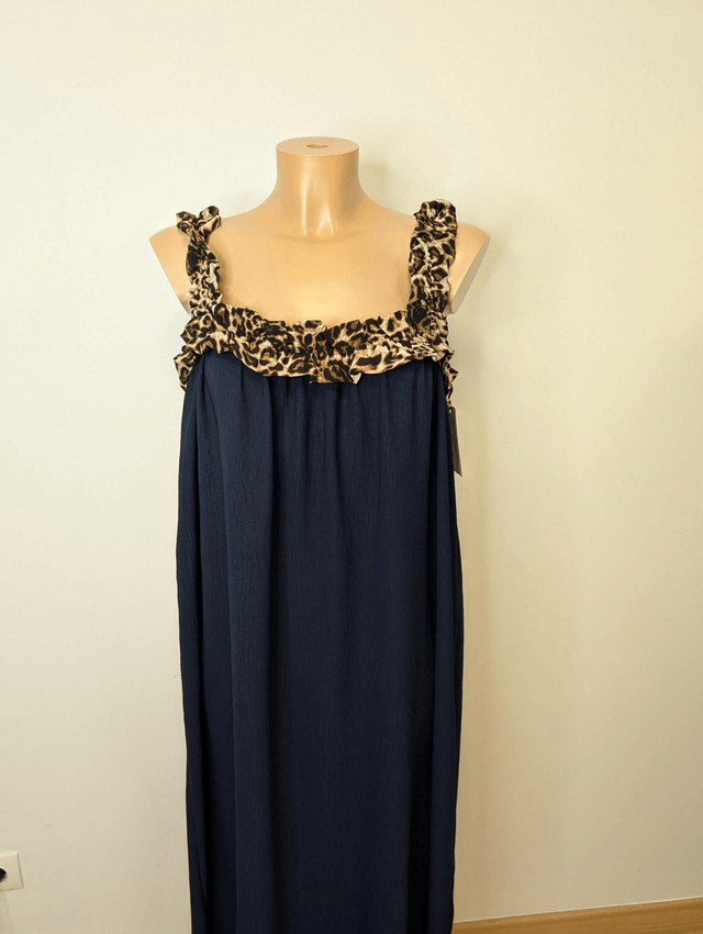 Robe agathe marine TU44/50