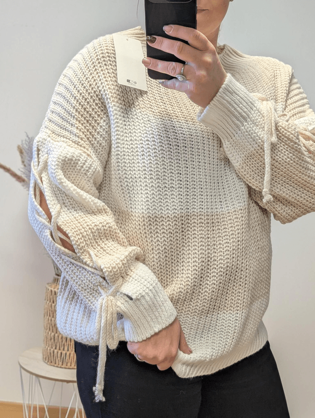 Pull Emma beige TU 36/42