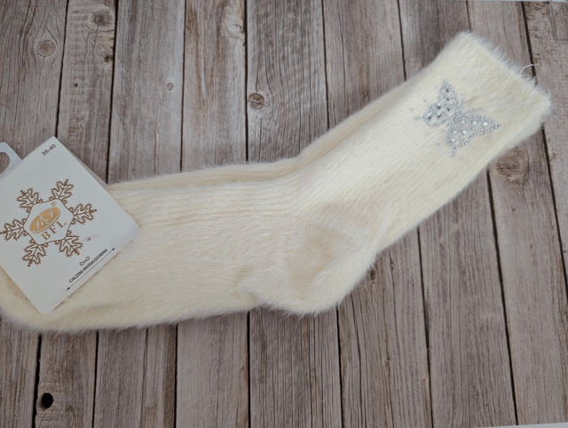 Chaussette papillon