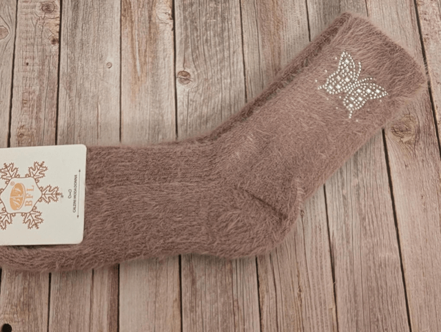 Chaussette papillon
