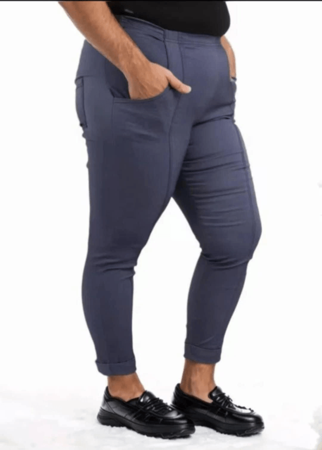 Pantalon Gabin belle taille noir