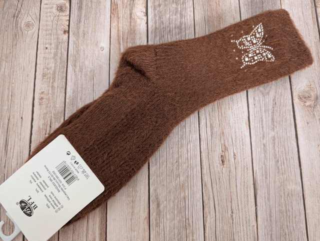 Chaussette papillon