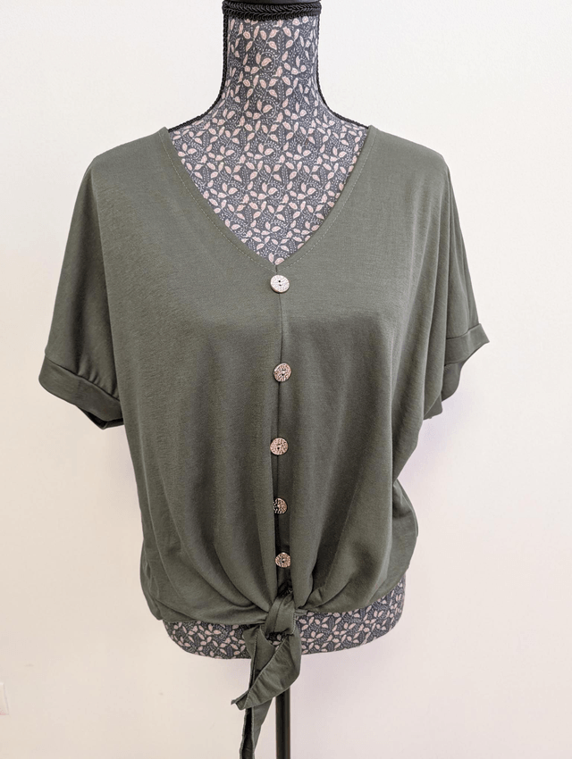 Blouse Livia kaki TU 36/44 