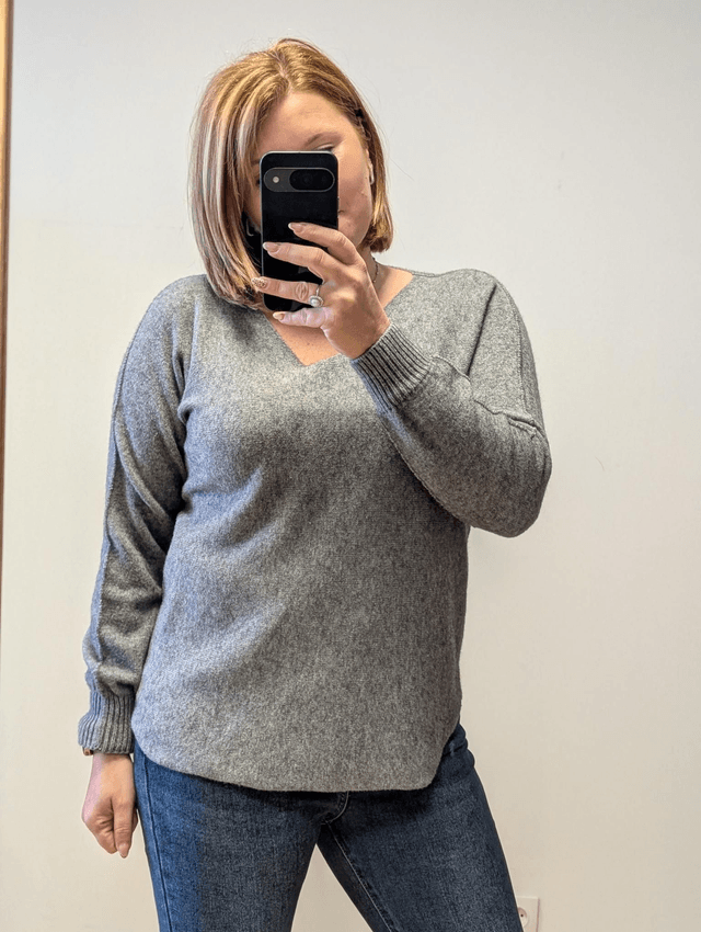 Pull Lilou gris TU 36/42
