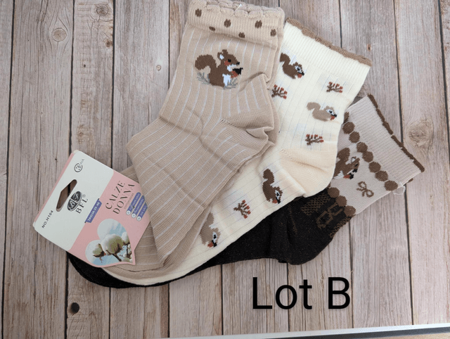 Lot de 3 chaussettes TU 35/40