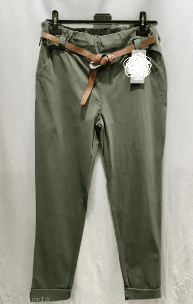 Pantalon Ruby kaki 
