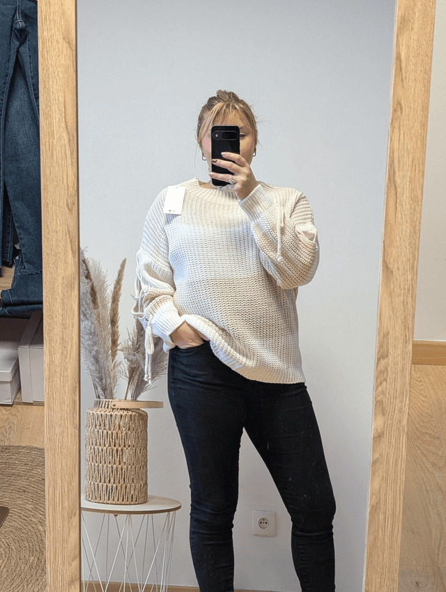 Pull Emma beige TU 36/42