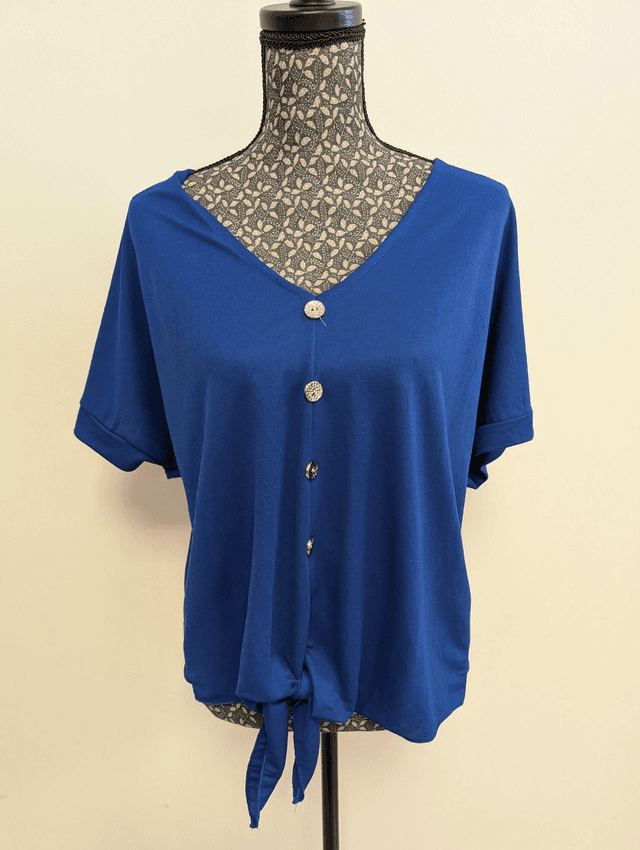 Blouse Livia bleu roi TU 36/44