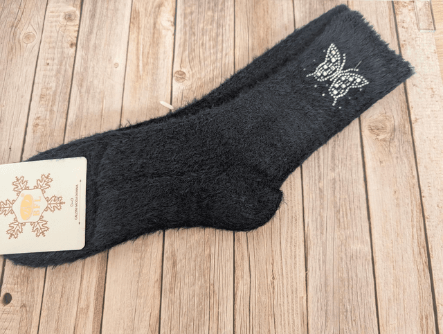 Chaussette papillon