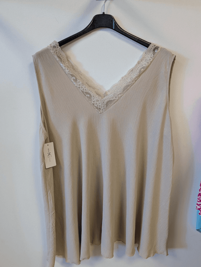 Top Hortense beige TU 46/52